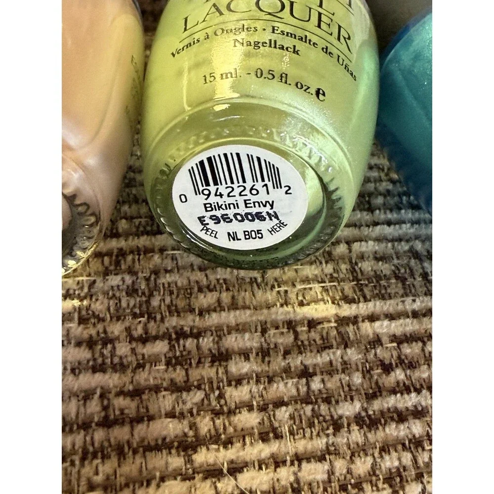 OPI  Nail Lacquer Polish 0.5 oz / 15 ml | AUTHENTIC Base Coat Plus 5 Colors